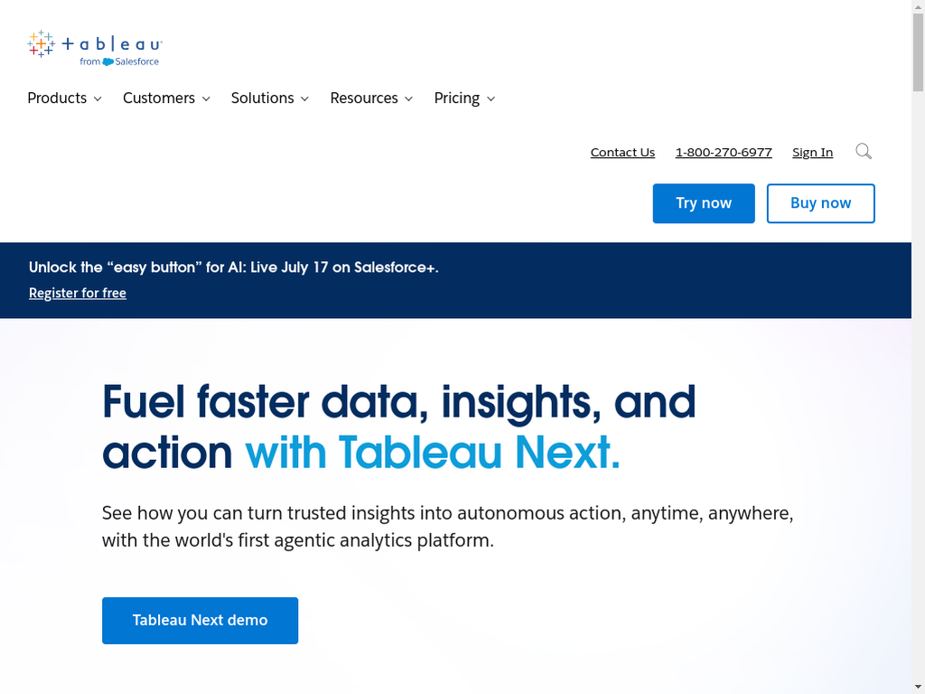 Tableau screenshot 1