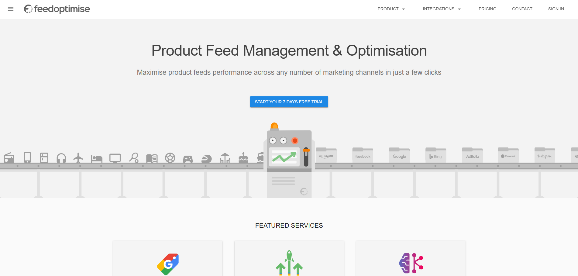 FeedOptimise screenshot 1