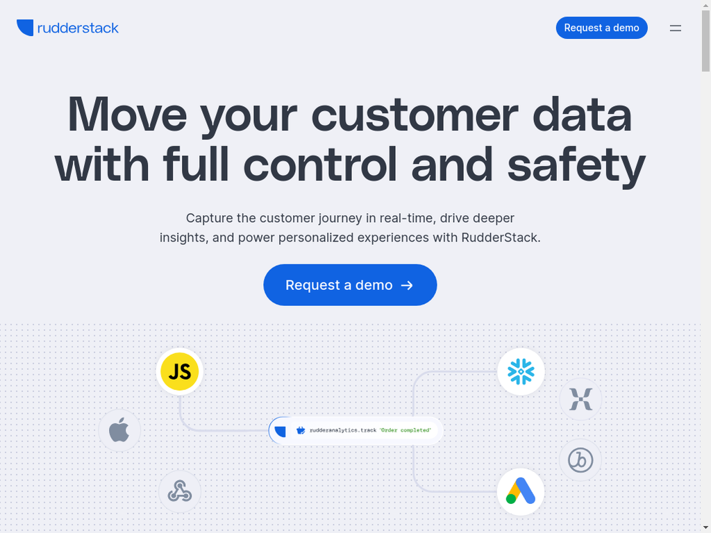RudderStack screenshot 1