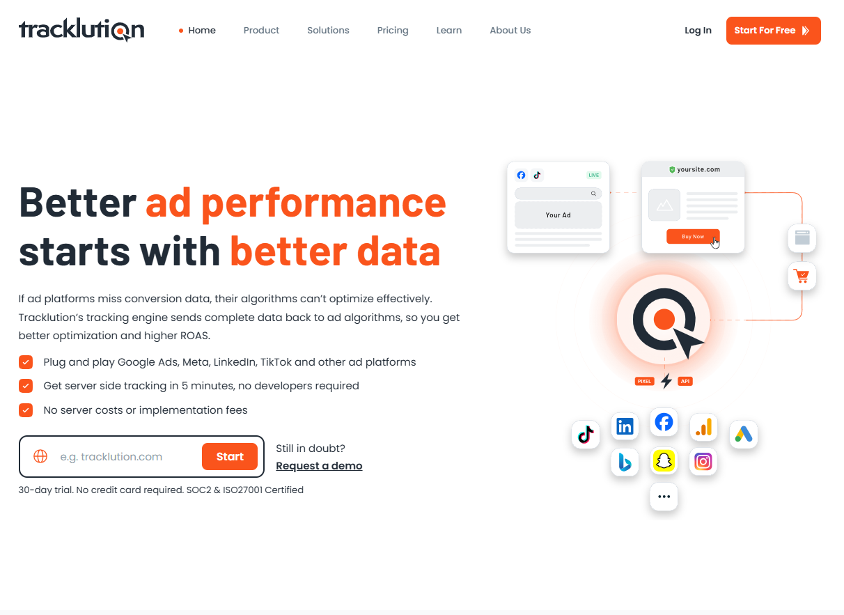 Tracklution screenshot 1