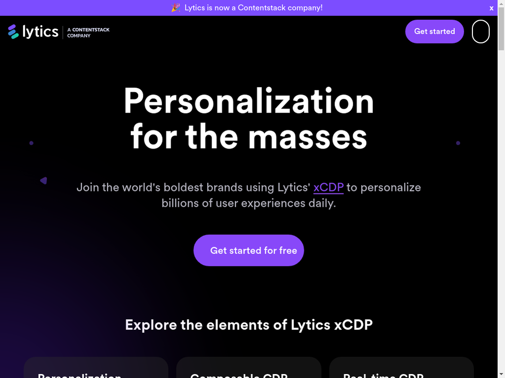 Lytics screenshot 1