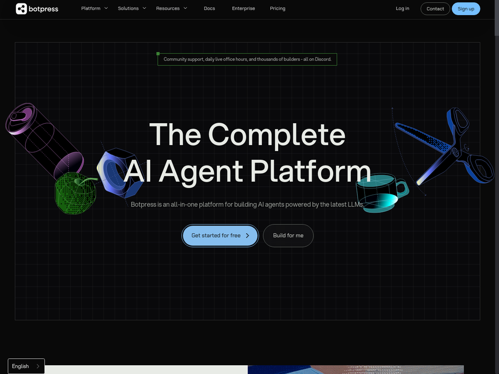 Botpress screenshot 1